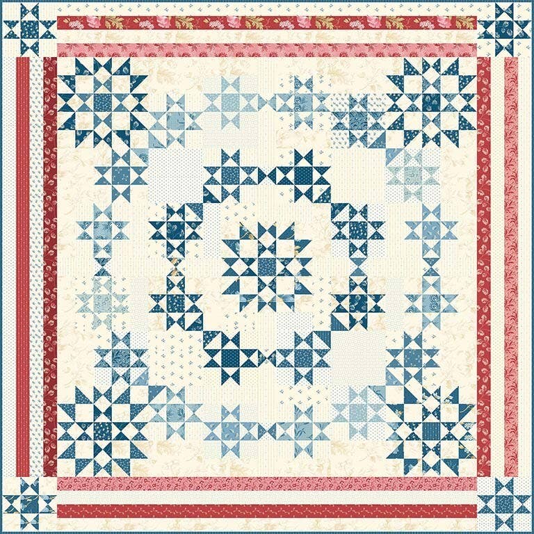 Laundry Basket Quilts - Sparklers Quilt Pattern