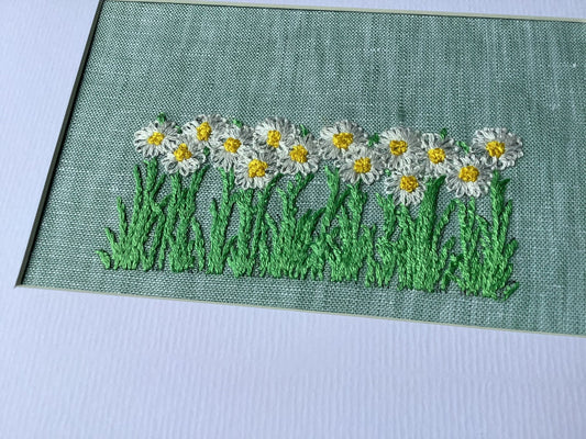 Daisies Stamped Kit by Haas Crafts