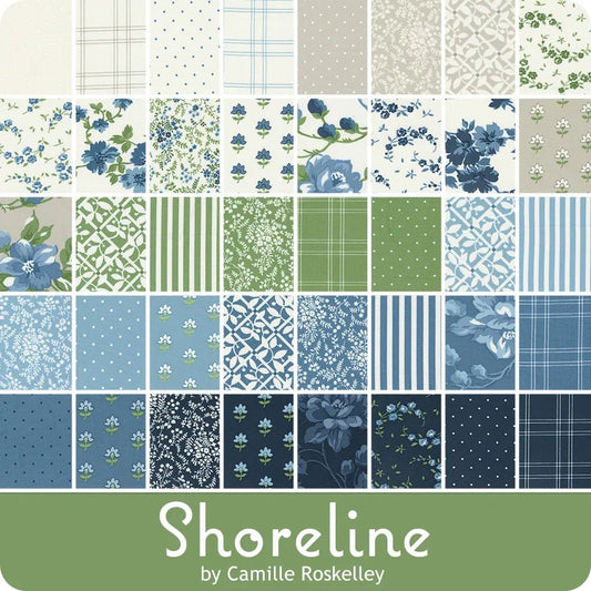 Shoreline Jelly Roll by Camille Roskelley for Moda Fabrics
